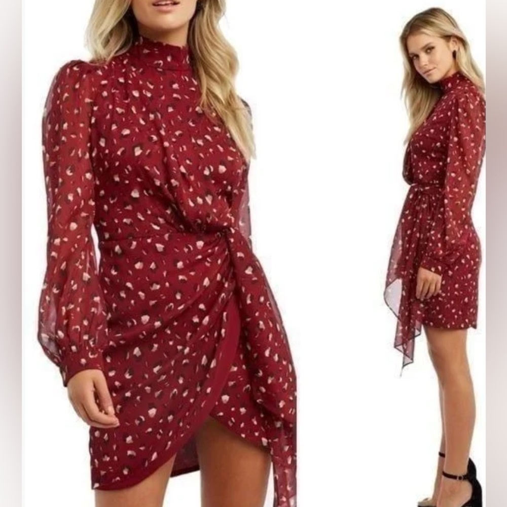 Bardot Kaila print dress size 8